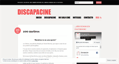 Desktop Screenshot of discapacine.com